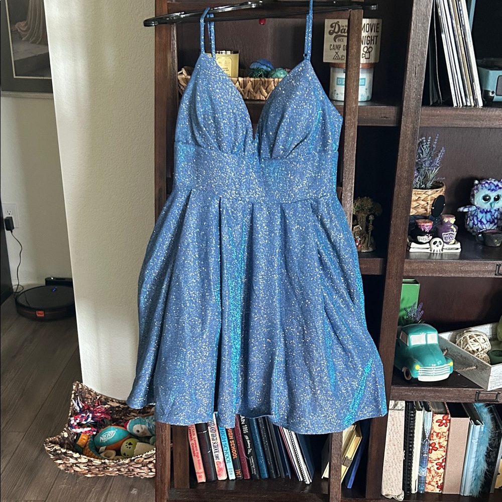 B Darlin Royal Blue Dress